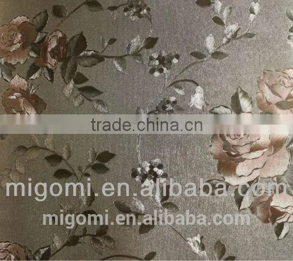 High Quality PVC Wallpaper Metallic