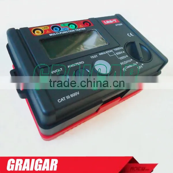 4 in 1 Insulation Tester Earth Resistance Meter+1000V+RCD+Continuity+ac/dc UT526 photo-3