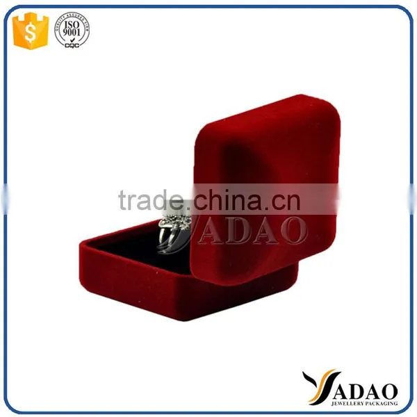 Most Design Flocking Presentation Jewelry Boxes photo-3
