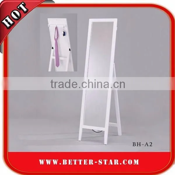 Decorative Mirror Frame, Wooden Frame Stand Mirror, Cheval Mirror photo-2
