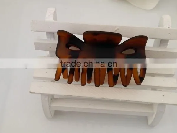 Big Size Basic Plastic Large Hair Claw for Thick Hair Wholesale Goody Plastic Elegant Hair Claws Plastic Round Hair Claw