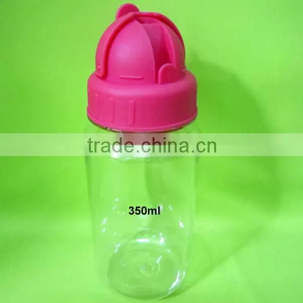 PCTG Trian 350ml Plastic Water Bottle With BPA Free for Hot Water