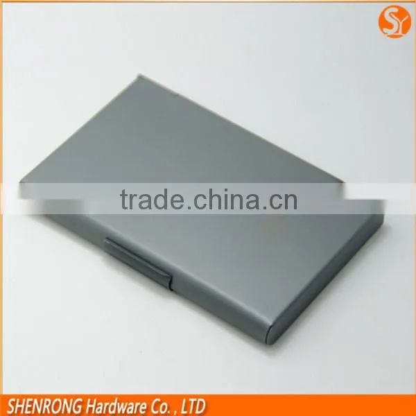 OEM Welcome Aluminum Business Card Holders With Different Oxidized Color photo-5