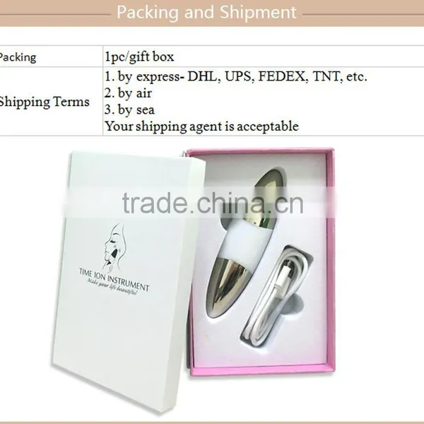 Home Use Skin Care Facial Ion Massager CE Approved photo-6