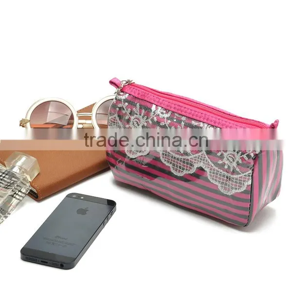 2015 New Design Promotional Printed Canvas Pvc Necessity Bag photo-6