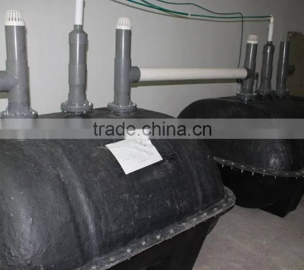 China Puxin Plastic Septic Tank for Plant for Domestic Waste Water Treatment