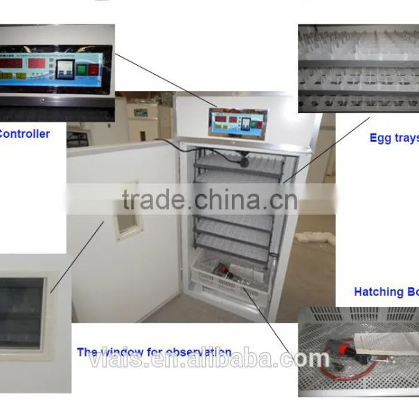 528eggs Capacity High Hatching Rate Egg Hatching Machine for Sale photo-4