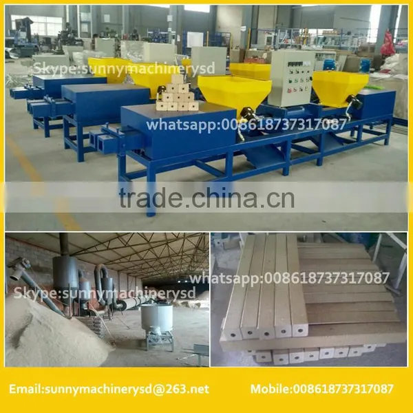 Hot Pressing Hydraulic Working Wood Sawdust Block Press Machine photo-4