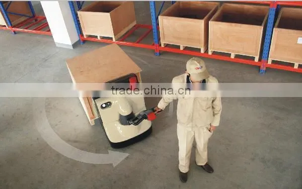 2017 2000kg Double Lift Full Electric Pallet Truck photo-3