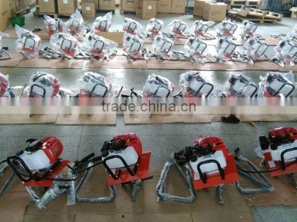Mini Tiller Rotovator Machine With 2-stroke Motor Cultivator photo-3