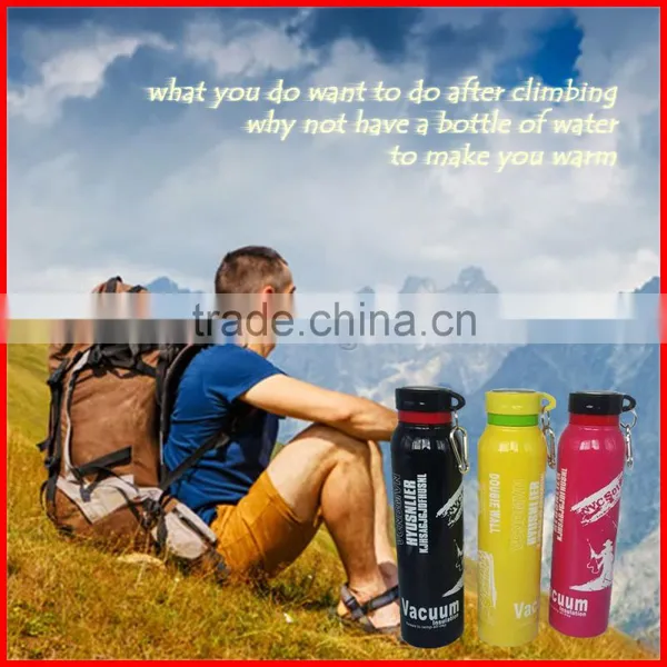 YongKang Stainless Stell Wholesale Extreme Movement Outdoor Travel Double Layer Vacuum Cups Vacuum Insulation Flask photo-3