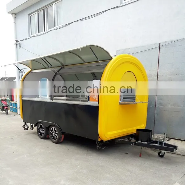 2017 New Style New Type Vending Car Food Trailer Crepe/BBQ Vending Trailer CE photo-3