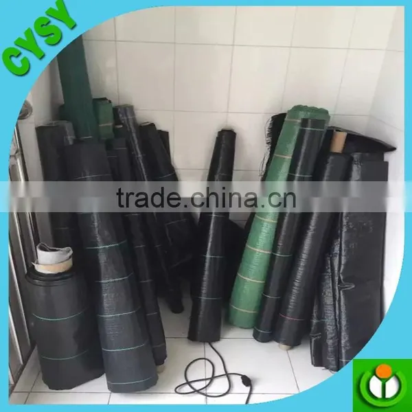 Weed Control Mat ,ground Cover,silt Fence Selvedge, pp Woven Fabric Roll Low Price ,black Color,chinese Wholesale Manufacturer photo-4