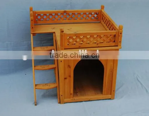 FSC Wooden Pet Dog House for Wholesale in China photo-2