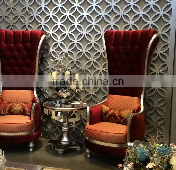 BISINI Fashionable Living Room Set, European Style Queen Throne Sofa Chair, Classic and Royal High Back Chair (BF01-X1196) photo-4