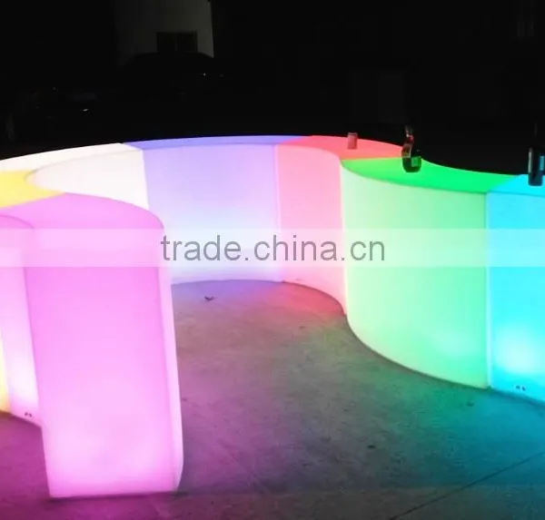 LED FURNITURE/LED COMMERCIAL BAR COUNTER/LED TABLE photo-3