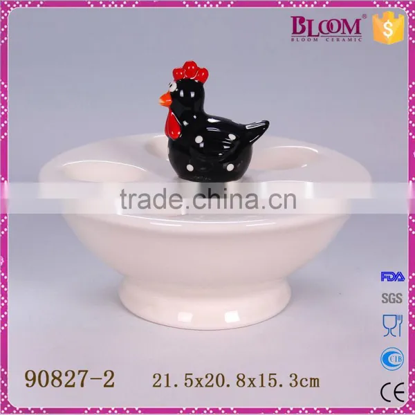 High Quality Ceramic Egg Tray,ceramic Egg Holder photo-2