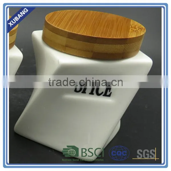 Porcelain Ceramic Storage Jar With Lid photo-4
