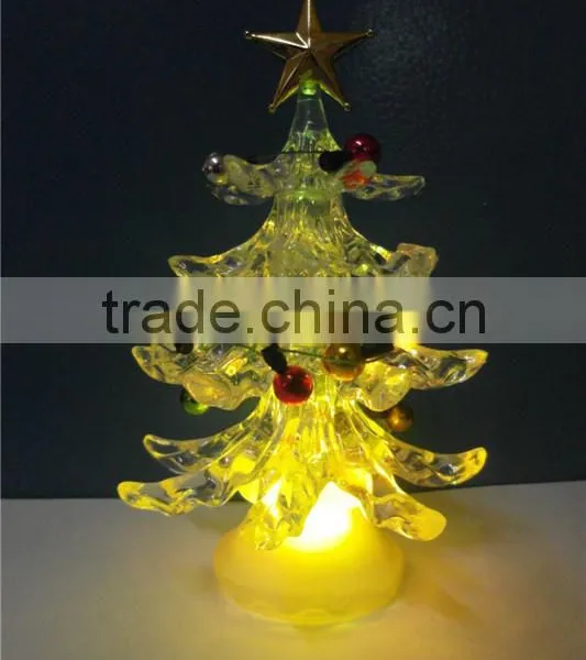 Dongguan Acrylic Mimi Christmas Tree With USB Music Lighting photo-2