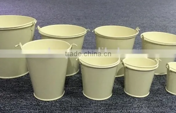 8 Sizes Buckets (Black Red and White),MSO-118 photo-3