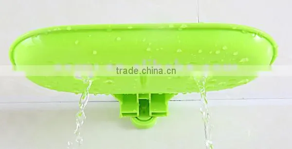 Vacuum Suction Cup Kitchen and Bathroom Plastic Shelf/holder/soap Frame photo-3