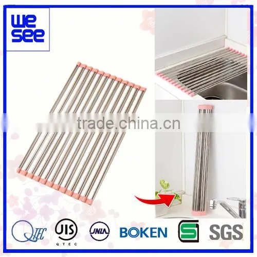 Sturdy Orange Dish Drying Rack 52cm photo-3
