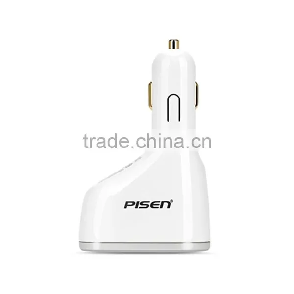 Pisen 5V 1A 2A Smart Wireless Dual USB Car Charger for Mobile Phone Tablet Camera Car Recorder Navigator MP3 MP4 PSP photo-2