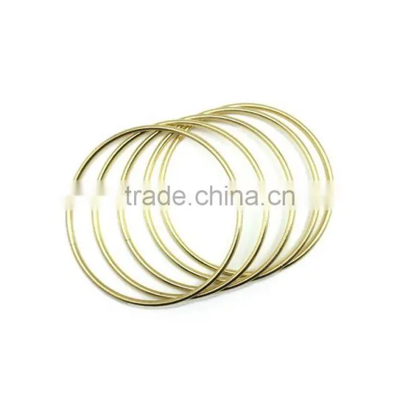 Butt Welded, High Quality Bright Color Metal O Ring for Bag Round Ring, Steel Wire Rings ID 3 Inch photo-4
