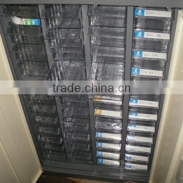 Heavy Duty Plastic Bins Vintage Plastic Parts Storage Cabinet photo-5