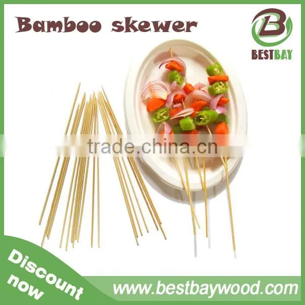 2016 Hot Sell Disposable Round Bamboo Skewer/bamboo Sticks/bbq Skewer/bbq Sticks photo-2