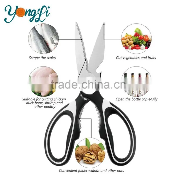 Premium Heavy Duty Cooking Shears and Multi Purpose Kitchen Scissors Shears photo-2