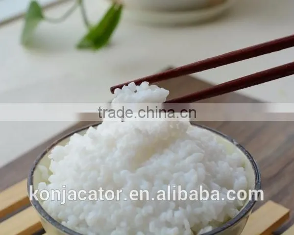 Low Calories Diet Food, Shirataki Konjac Pasta,vegan Instant Noodles Like Real Rice photo-2