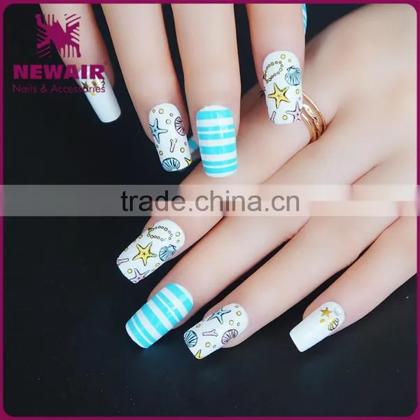 Hot-selling Korean Style Young Girl Fine Printing Nail Art Sticker photo-3