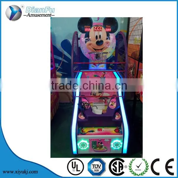 USA Hot Sale Coin Operated Arcade Basketball Game Machine DFLB-4 photo-5