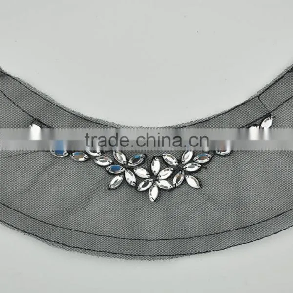 Beaded Collar Lace Motf