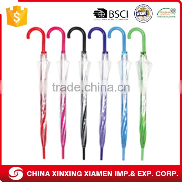 Manual Open Waterproof Transparent China Umbrella Factory For Girl photo-2