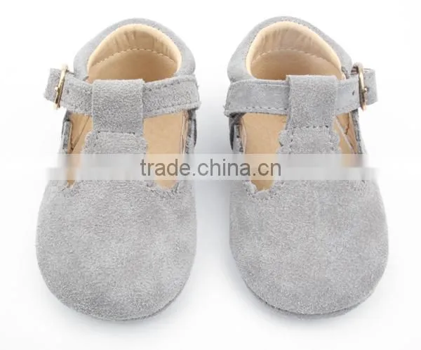 Wholesales Baby Dress Shoes Top Selling Leather T-bar Kids Shoes photo-2