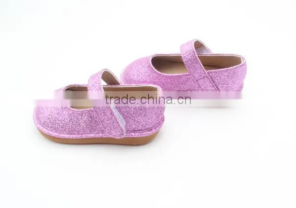 Cute Dress Grils Shoes Stylish Ladies Shoes for Squeaky Shoes photo-4