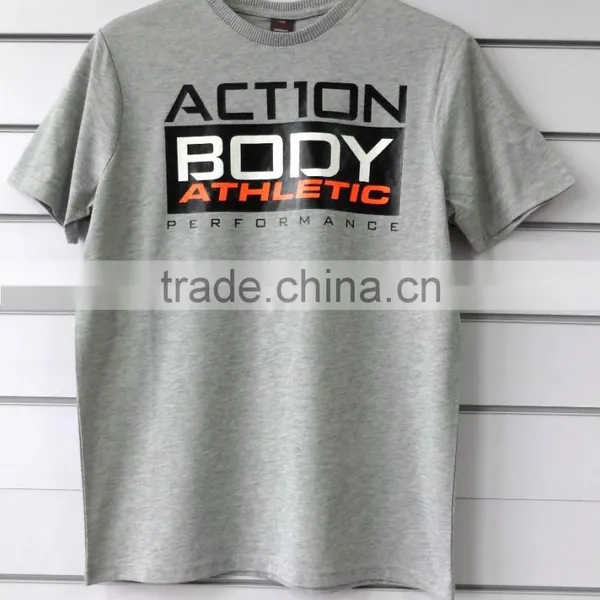 Men's Sports T-shirt With Vibrant Fluorescent Print