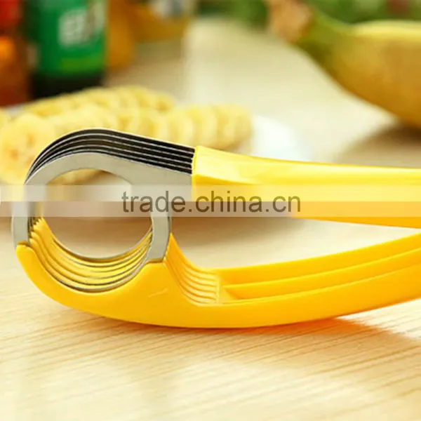 Banana Slicer Chopper Cutter Cucumber Vegetable Peeler Salad Home Tool Fruit Cucumber Vegetable Slicer Kitchen Tools KC1011 photo-2