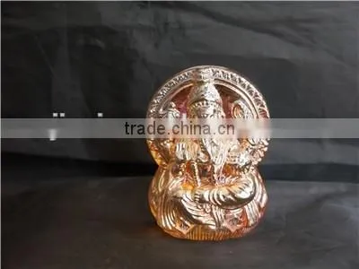 Crystal India Elephant God Golden Colour photo-4