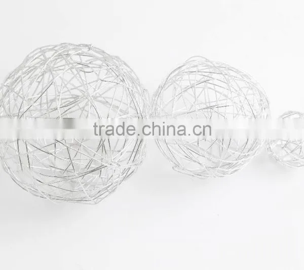 Diy Fashions Different Models Decorative Wire Ball TSQ003C Dia 5cm photo-2