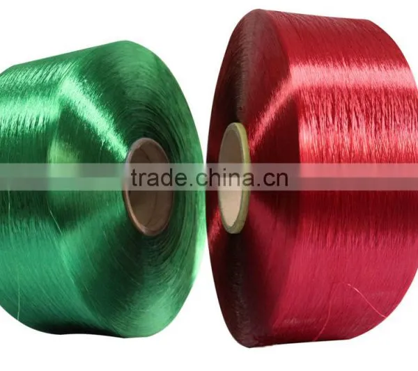 500D/96F Polyester Pre-oriented Yarn POY Dope Dyed Yarn Factory