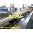 Outdoor Decking Profile WPC Production Line Wood Plastic Composite Extruder