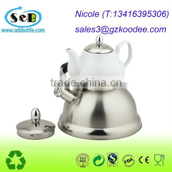 Great for Tea Taste Stainless Steel Tea Kettle With Copper Capsule Bottom photo-3