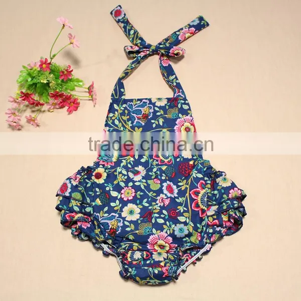 Wholesale Summer Printed Sling Ruffled Petti Playsuit Jumpsuit photo-5