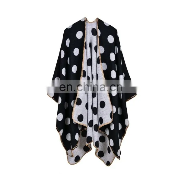 New Lengthened Thickening Winter And Winter Travel Cape Cloak photo-6