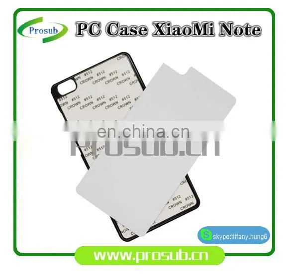 2d Sublimation PC Plastic Blank Smartphone Case Cover for Prosub-XiaoMi Note photo-4