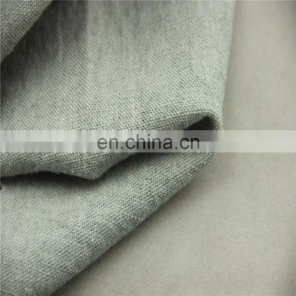 High Quality Viscose Linen Blend Fabric for Shirt photo-2