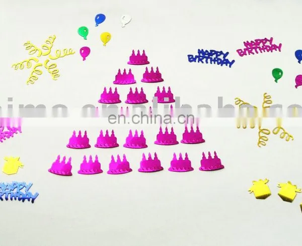 Birthday confetti